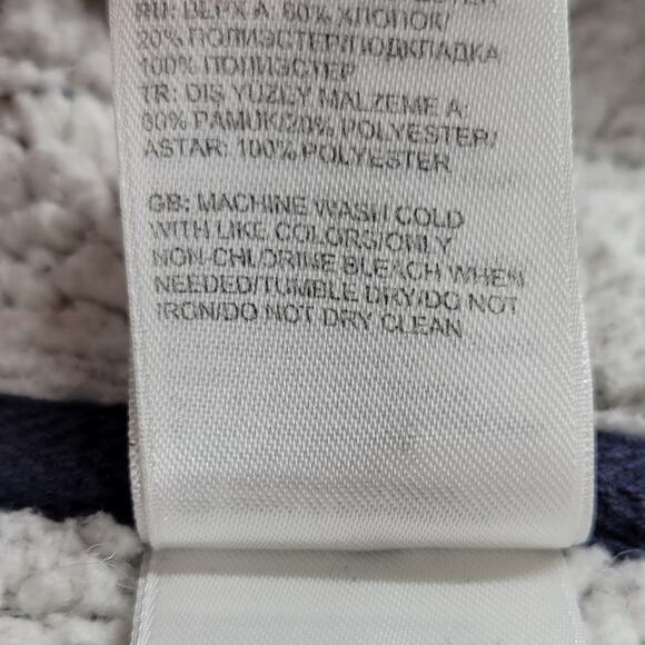 The North Face Kids Boys Hoodie Large Blue Full Zip Sherpa Fleece Lined Hoodie - Picture 7 of 16